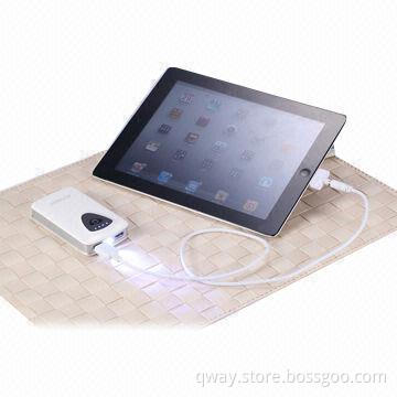 7000mAh Dual USB Power Bank for iPad/iPhone/Samsung